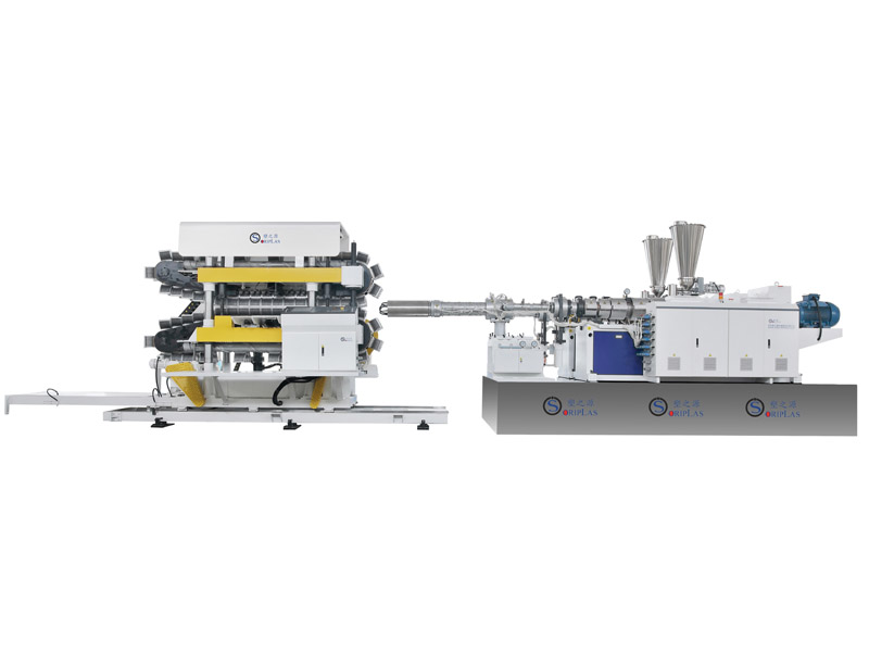 HDPE PP立式双壁波纹管生产线 HDPE PP立式双壁波纹管生产线