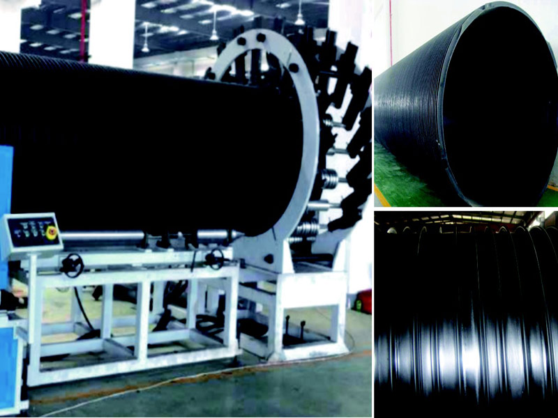 钢筋螺旋管挤出生产线 钢筋螺旋管挤出生产线