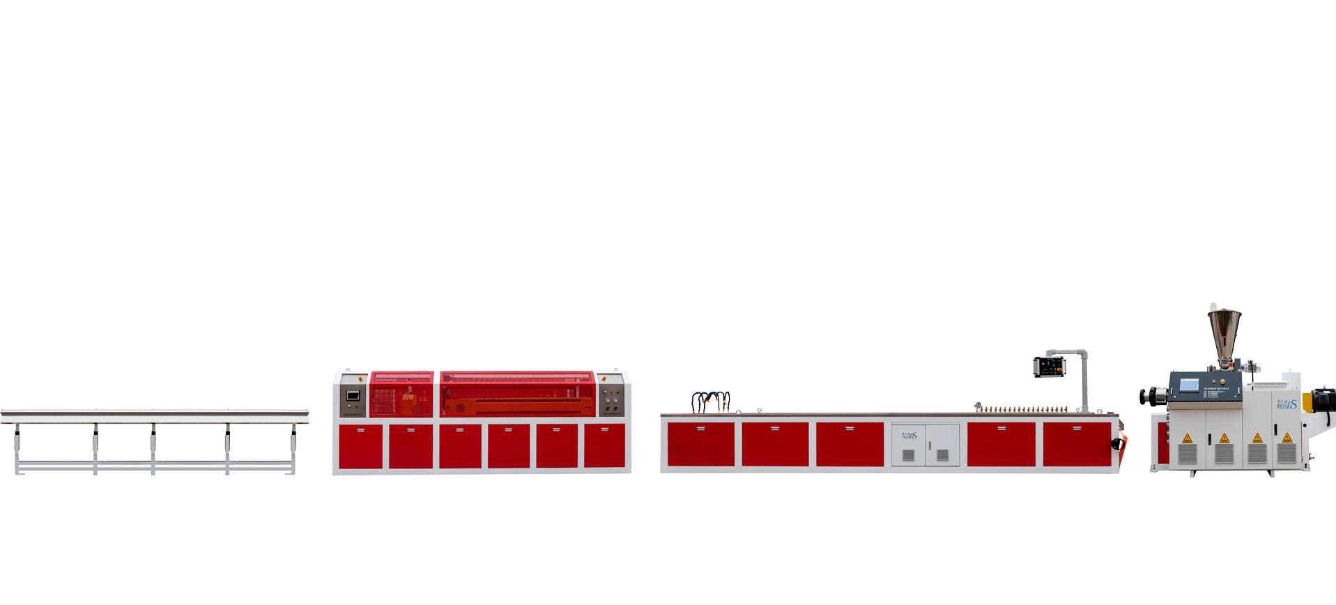 PVC窗型材\扣板}窗台板\挂壁板\PE木塑\PVC木塑等挤出生产线 PVC窗型材\扣板}窗台板\挂壁板\PE木塑\PVC木塑等挤出生产线
