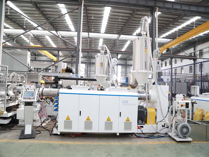 HDPE/PP卧式双壁波纹管生产线 HDPE/PP卧式双壁波纹管生产线