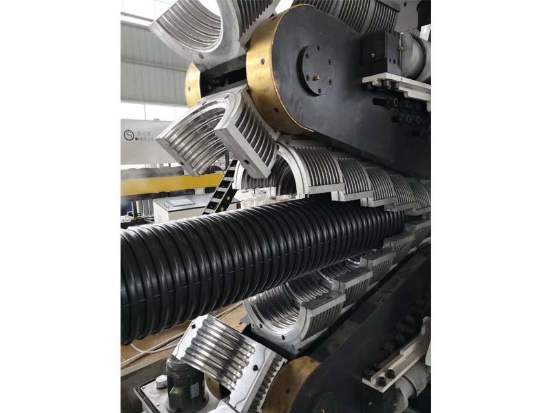 HDPE PP立式双壁波纹管生产线 HDPE PP立式双壁波纹管生产线