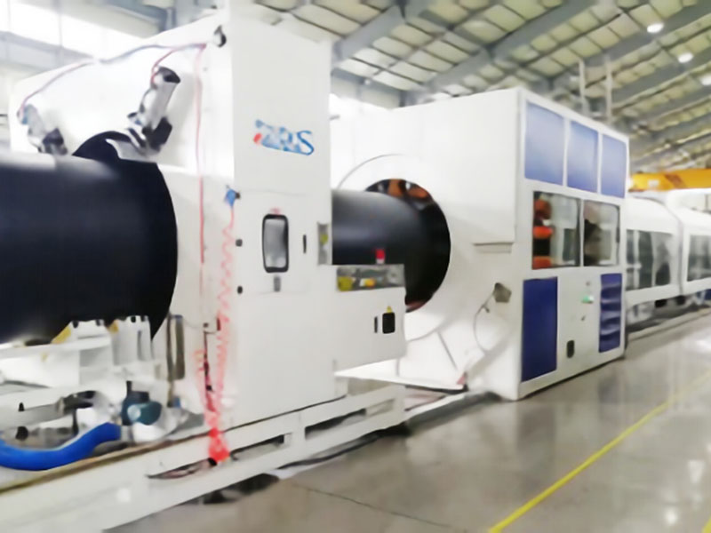 HDPE实壁管生产线 HDPE实壁管生产线